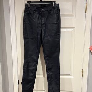White House Black Market Black Slim Trousers